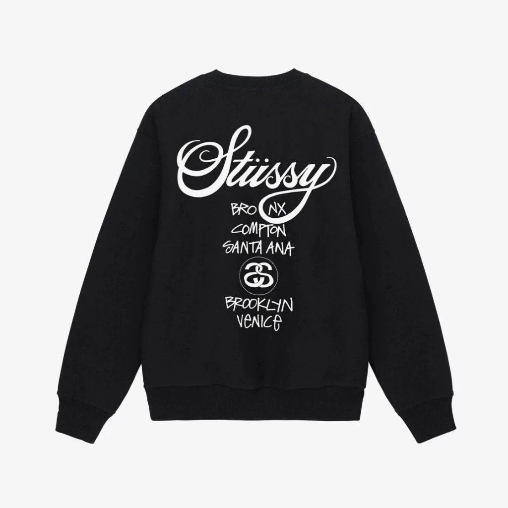 (AUTH) ÁO SWEATER STUSSY LONDON UNISEX - CÓ SẴN - VINCSTORE
