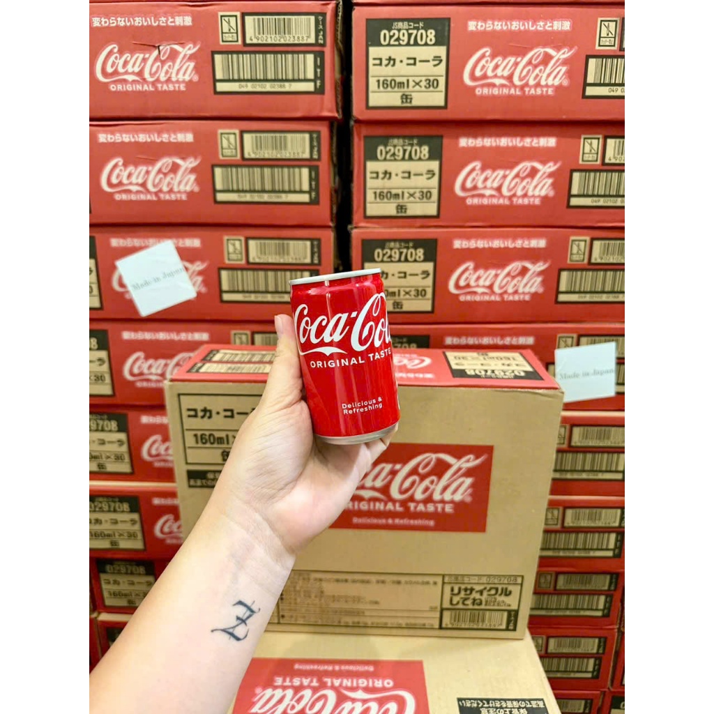 [HỎA TỐC] Thùng coca mini Nhật Bản 1 thùng 30 lon