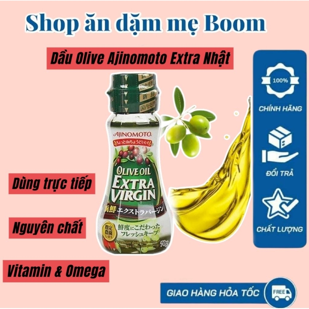 Dầu olive Ajinomoto Extra Virgin Nhật Bản