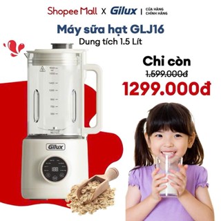    Độc Quyền Live Stream   Máy làm sữa hạt Gilux - Máy nấu sữa hạt 1.5L Bảo Hành 12 tháng 