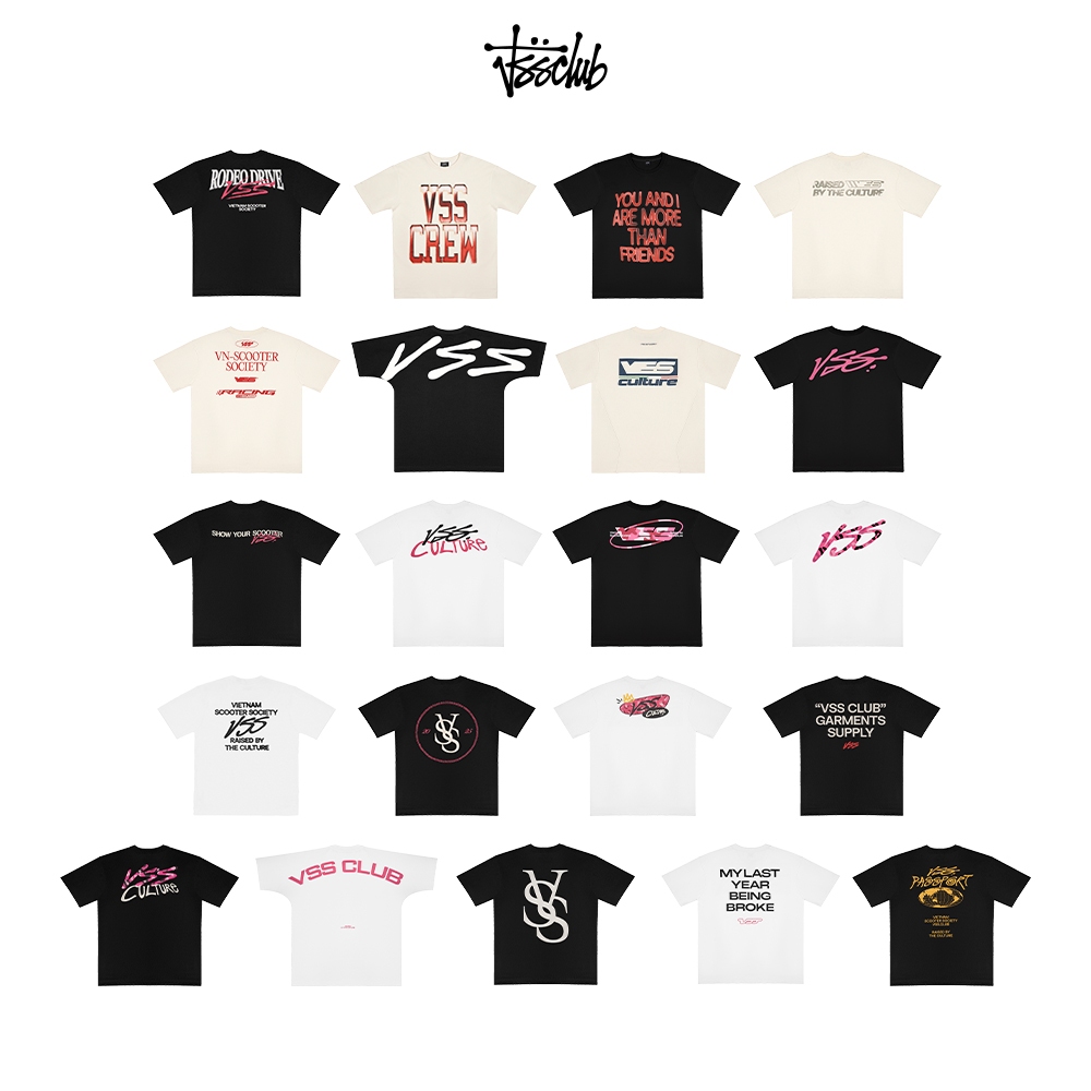 [QUÀ TẶNG] Áo Thun Nam Nữ Random VSS Chính Hãng Vải Cotton 2 Chiều Thoáng Mát Form Rộng In Basic
