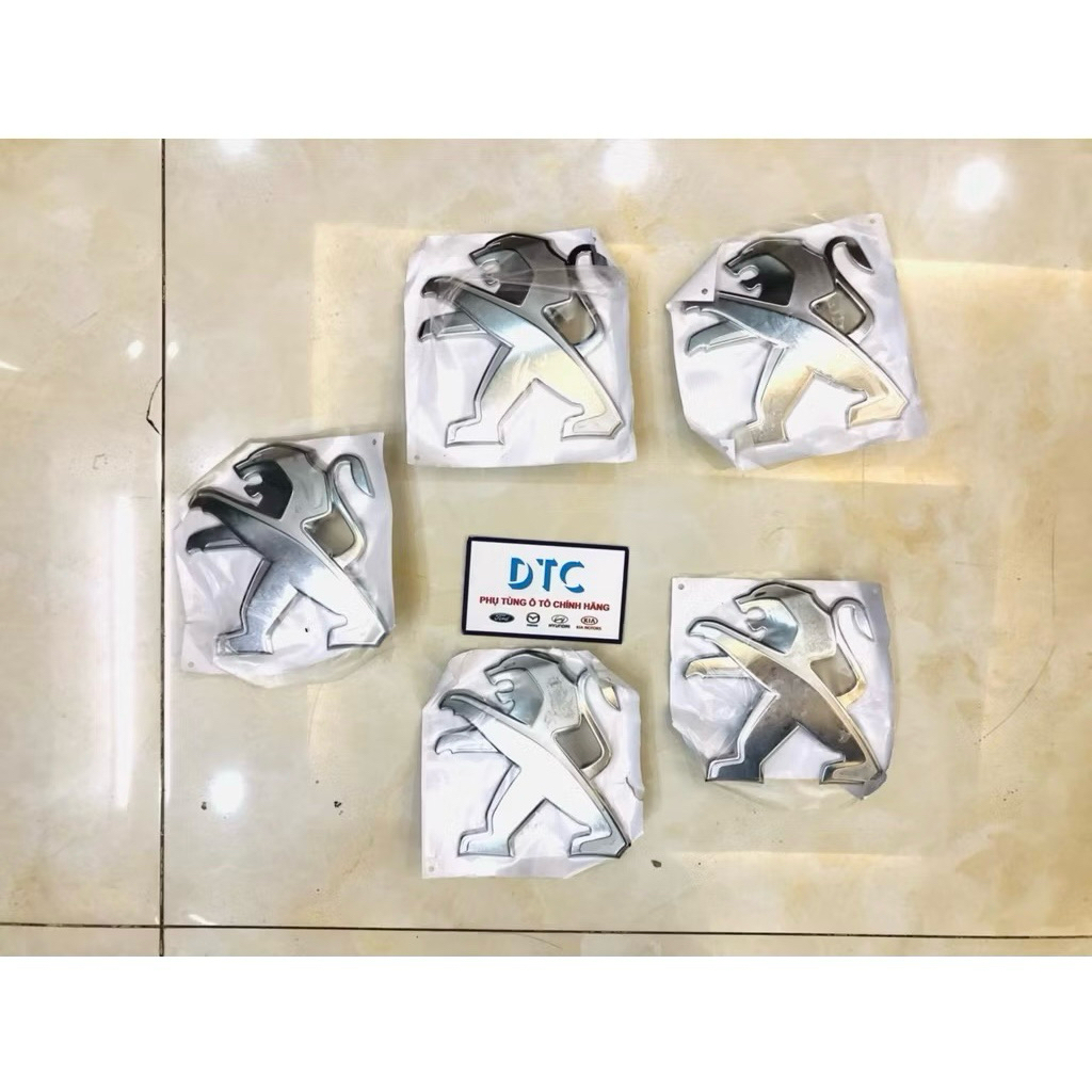 Logo trước ca lăng Peugeot 3008, 5008 (2018–2022) – Huy hiệu sư tử trước xe – Phụ tùng ngoại thất Pe