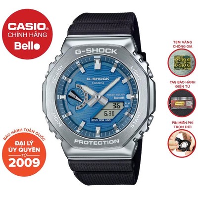 Đồng hồ Dây nhựa Nam Casio G-Shock GBM-2100A-2BDR chính hãng bảo hành 5 năm Pin trọn đời