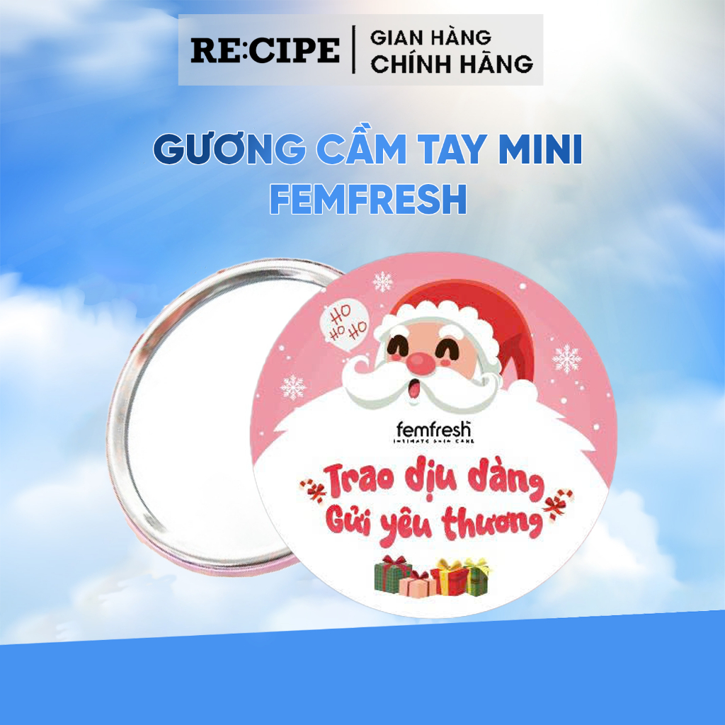 [QUÀ TẶNG KHÔNG BÁN] Gương Cầm Tay Mini Femfresh - Quà tặng khi mua dung dịch vệ sinh Femfresh