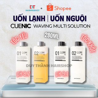  Thuốc Uốn Lạnh Uốn Nguội CUENIC Chính Hãng 280ml x2 - Xuất Xứ Hàn Quốc Tạo Sóng Căng Giữ Nếp Lâu. 