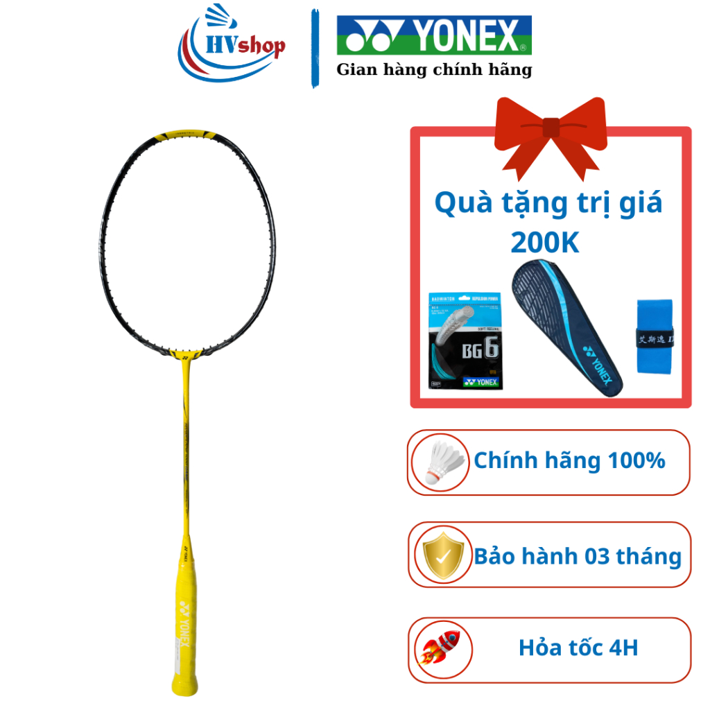 Vợt cầu lông Yonex Nanoflare 1000 Game, 1000 Play chính hãng, tặng 03 quà, BH 03 tháng - HVShop