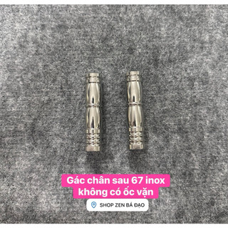 Gác chân sau 67 inox (1 cặp)