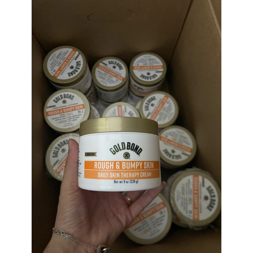 (BILL - US) - Kem dưỡng da Gold Bond Rough & Bumpy Skin Cream 226G