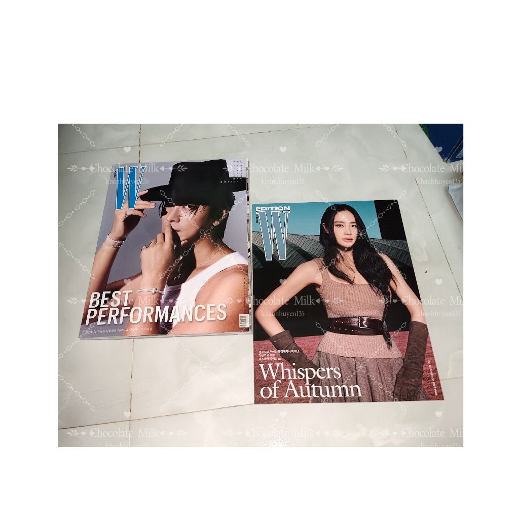 Ảnh bìa W Korea bìa Ju Ji Hoon 2025.10