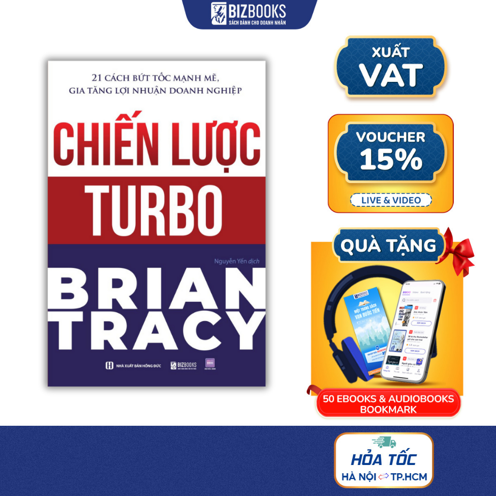 Sách - Chiến Lược Turbo - 21 Cách Bứt Tốc Mạnh Mẽ Gia Tăng Lợi Nhuận Doanh Nghiệp