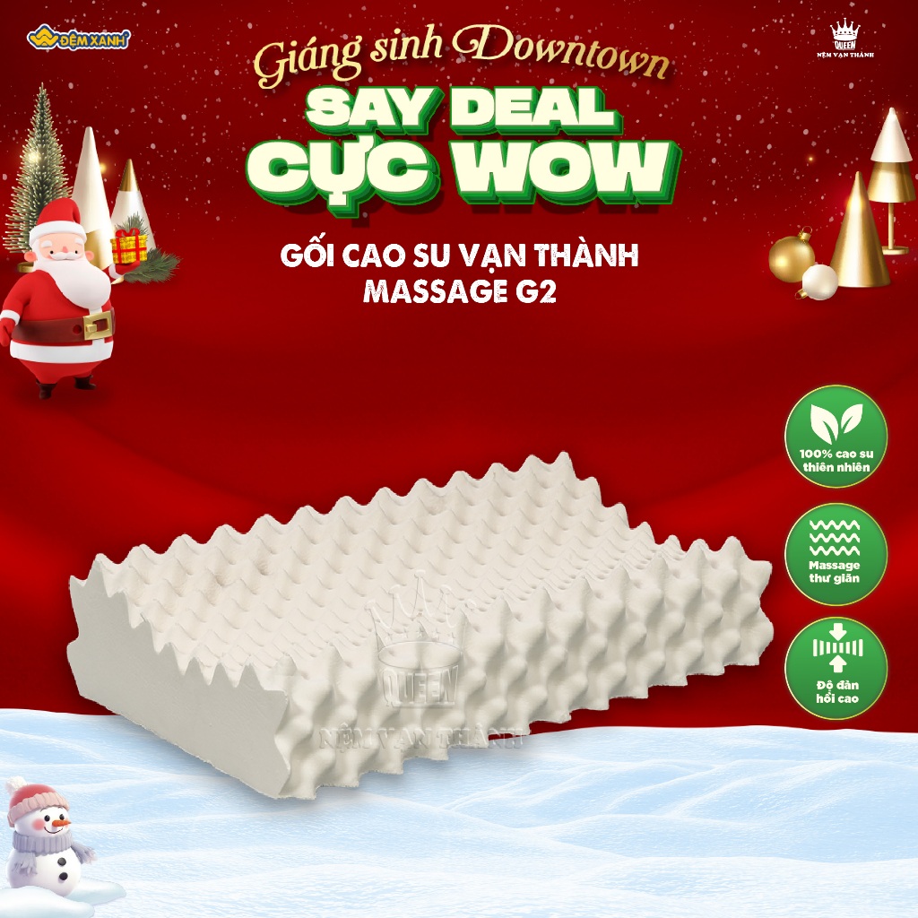 Gối cao su Vạn Thành Massage G2