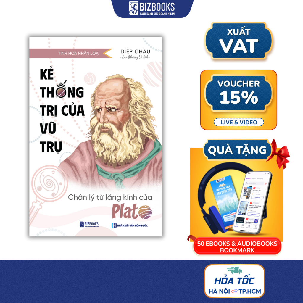 Sách Kẻ Thống Trị Của Vũ Trụ: Chân Lý Từ Lăng Kính Của Plato - Bizbooks