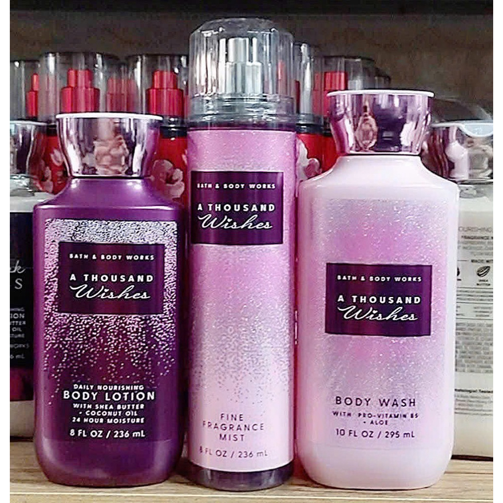 ⭐ Set 3 Món BBW – A Thousand Wishes