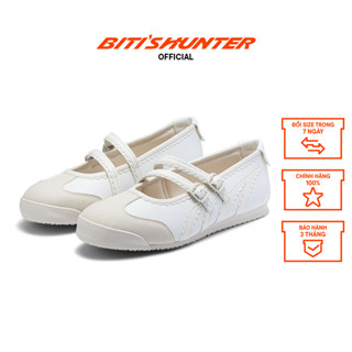  Giày Thể Thao sneaker Nữ Biti's Hunter Aura HBW000300KEM  Kem  