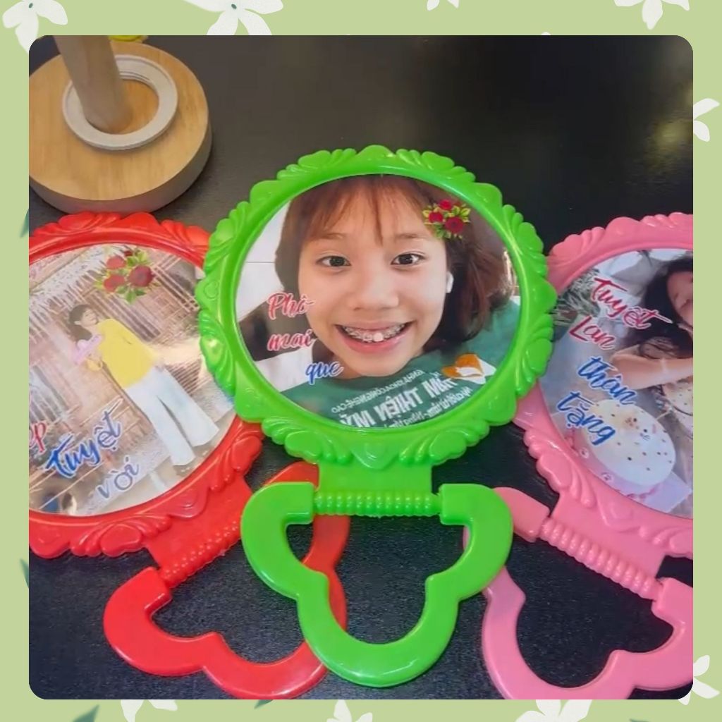 Gương Sến In Ảnh Theo Yêu Cầu Hài Hước TRoll Bạn Bè Người Thân Quà Tặng Sinh Nhật