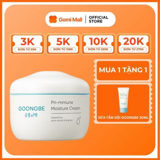  Kem Dưỡng Ẩm Goongbe Pre-mmune Moisture Giúp Cấp Ẩm Sâu Chống Nẻ Làm Dịu Da Cho Bé Và Da Nhạy Cảm 180ml Gomi Mall 