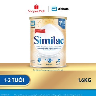 Sản phẩm dinh dưỡng công thức cho trẻ từ 1-2 tuổi: Similac 1+ 1.6kg