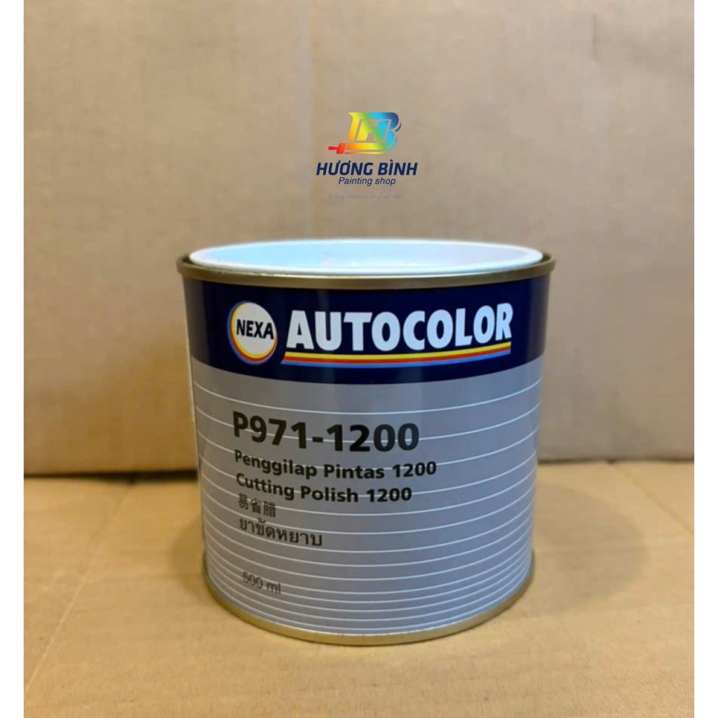 [Lon 500ml] Bát phá AutoColor P971-1200, bát bước 2 (đánh bóng, xoá vết xước nhẹ)