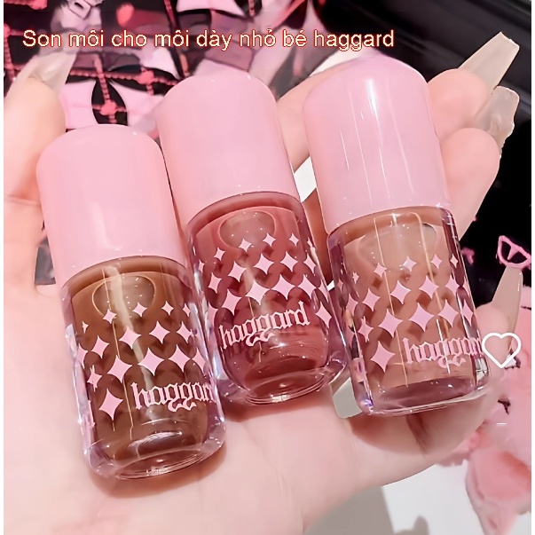 Haggard Son bóng  Lip Gloss Lipstick IMO Monster Little Chubby Lip Care Gloss Mirror Color Lip Gloss