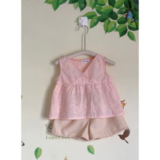 Chu Store- set bé gái/ thô boi thêu hoa/ đồ bé gái/ áo bé gái / đồ hè cho bé