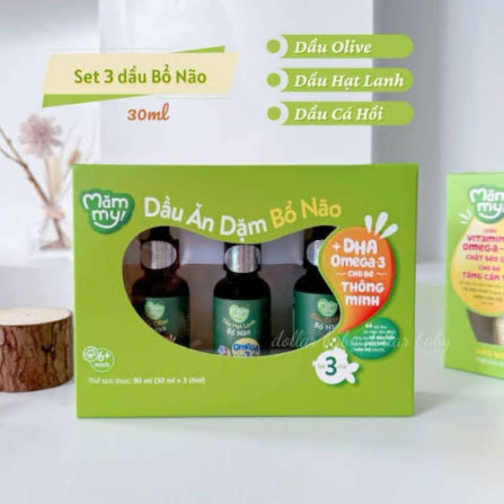 Set 3 dầu ăn dặm Mămmy