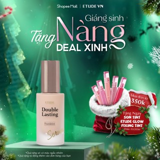  Kem Nền Dạng Serum ETUDE Double Lasting Serum Skin Foundation SPF27 PA++ 2 Màu 30g 