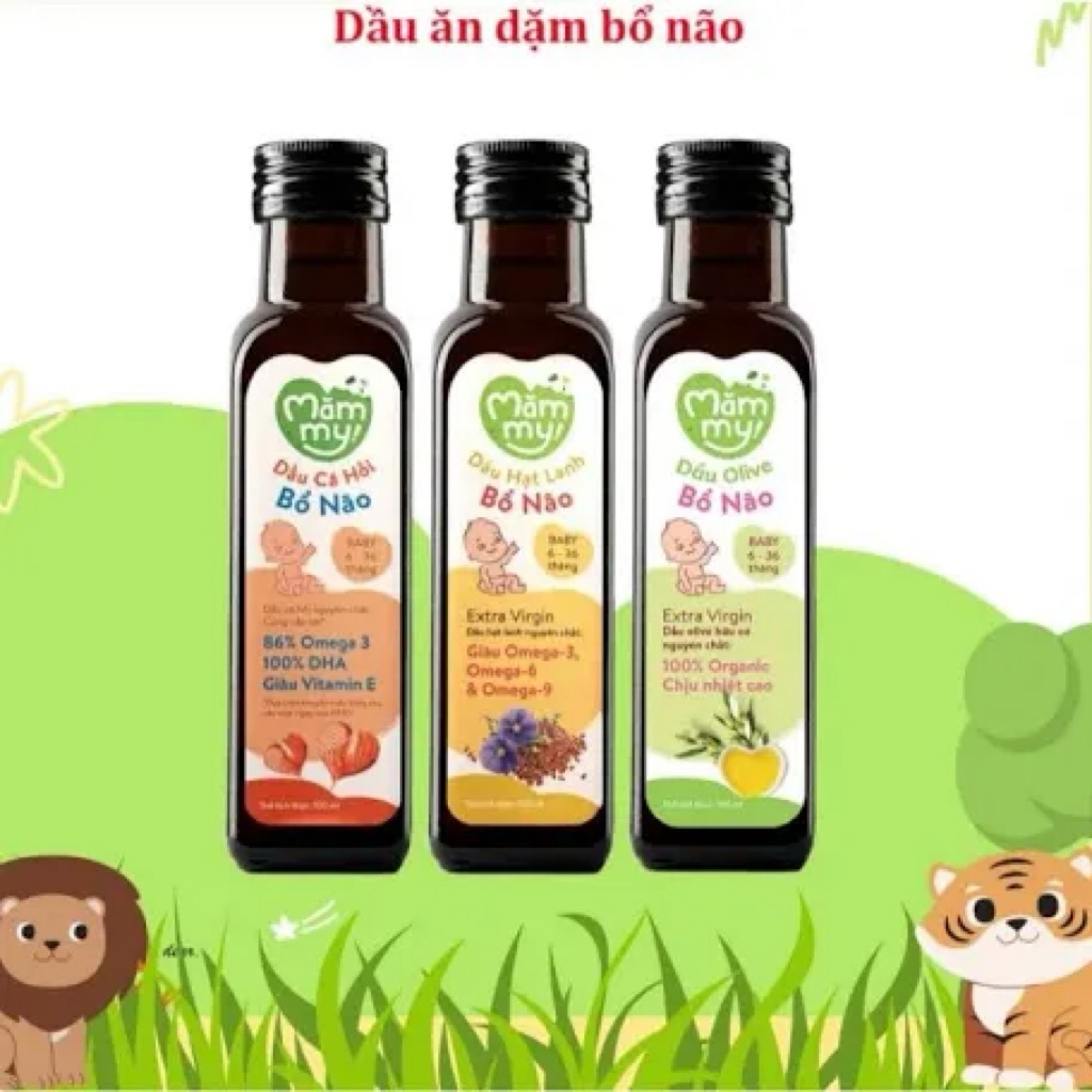 Dầu ăn dặm Mămmy chai 100ml
