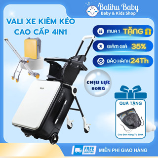 Vali kiêm xe kéo đa năng cho bé, Vali cho bé 20inch có thể tách rời tiện lợi mang đi du lịch.