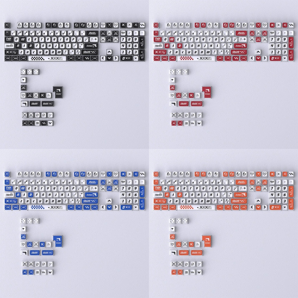 Keycap Print Stream CSGO Pudding Side Transparent xuyên led 4 cạnh nhựa PBT