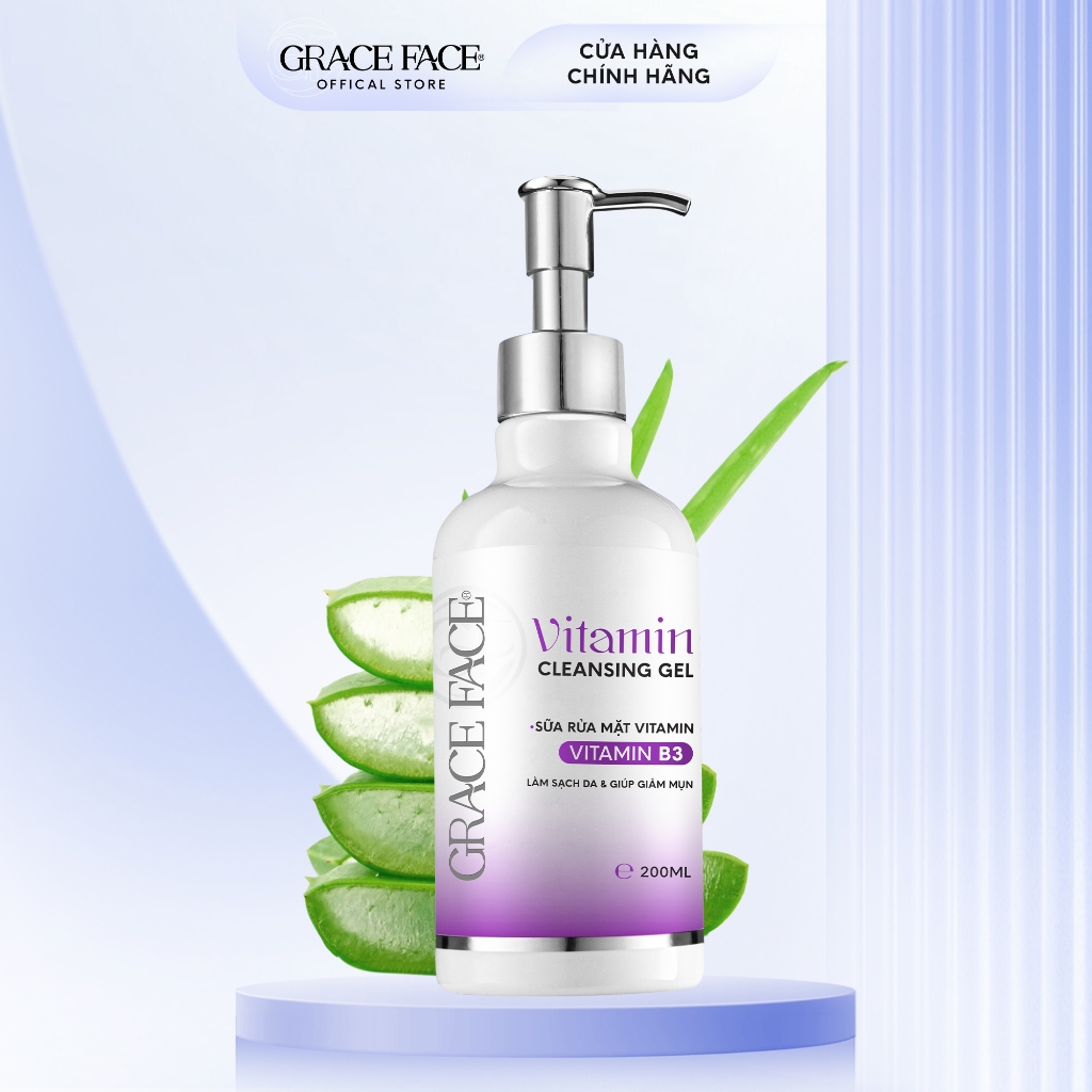 Sữa rửa mặt dịu nhẹ cho da dầu mụn, da nhạy cảm Grace Face dạng gel pH 5.5 200ml | BigBuy360 - bigbuy360.vn