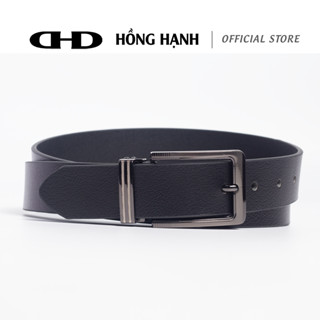  Thắt lưng nam da bò cao cấp DH03  dậy nịt nam Hồng Hạnh khóa lỗ bền đẹp công sở sang trọng đi làm 