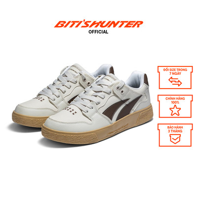 Giày Thể Thao sneaker Nam - Nữ Biti's Hunter HSM011900NAD/HSW011900NAD (Nâu đậm)