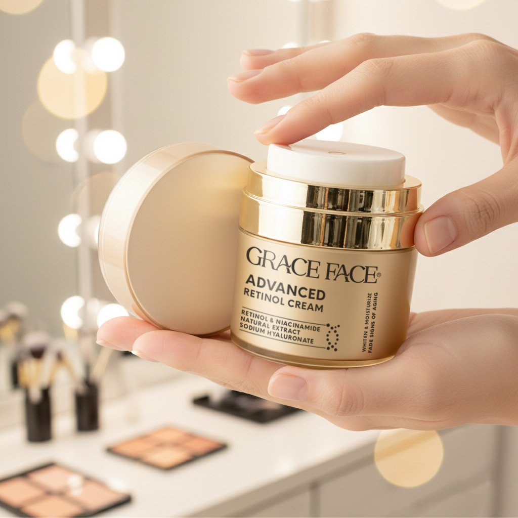 (TẶNG DẦU GỘI) Combo serum siêu HA 30ml và kem dưỡng Retinol Grace Face 30ml | BigBuy360 - bigbuy360.vn