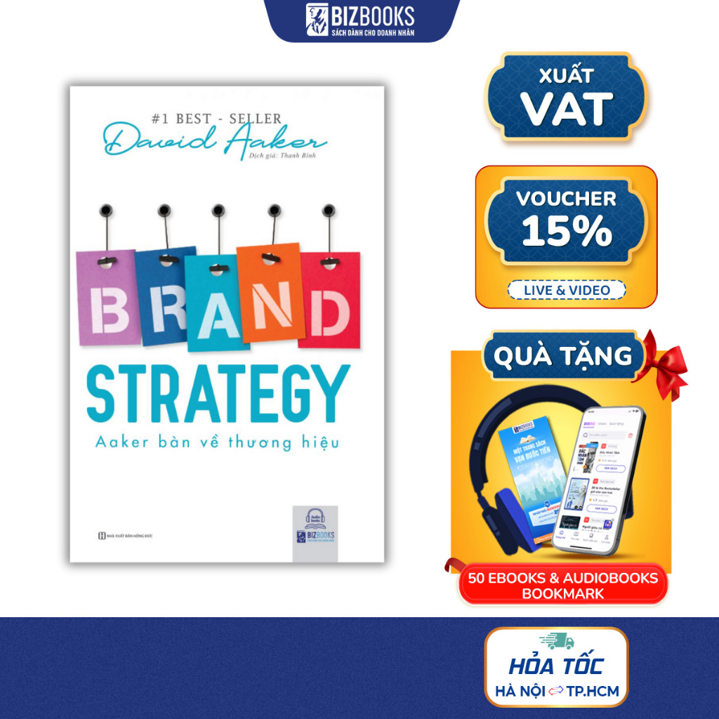 Sách - Brand Strategy: Aaker Bàn Về Thương Hiệu