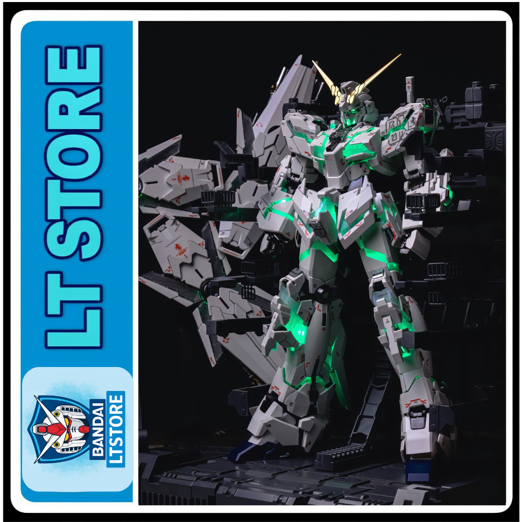 Mô hình lắp ráp MGEX Unicorn Gundam 2201 bản sửa lỗi - Tặng kèm led và bộ base lớn