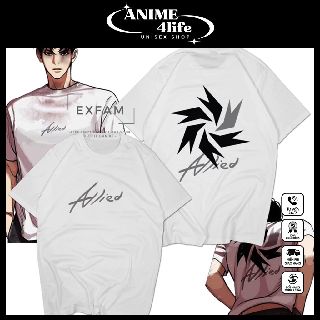 Áo thun Lookism allied Park Hyung Seok - Bl truyện Manhwa - Passion - joo jae kyung - team lezhin - 