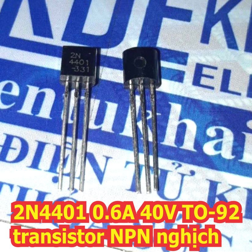 30 con 2N4401 2N 4401 0.6A 40V TO-92 transistor NPN nghịch kde4432