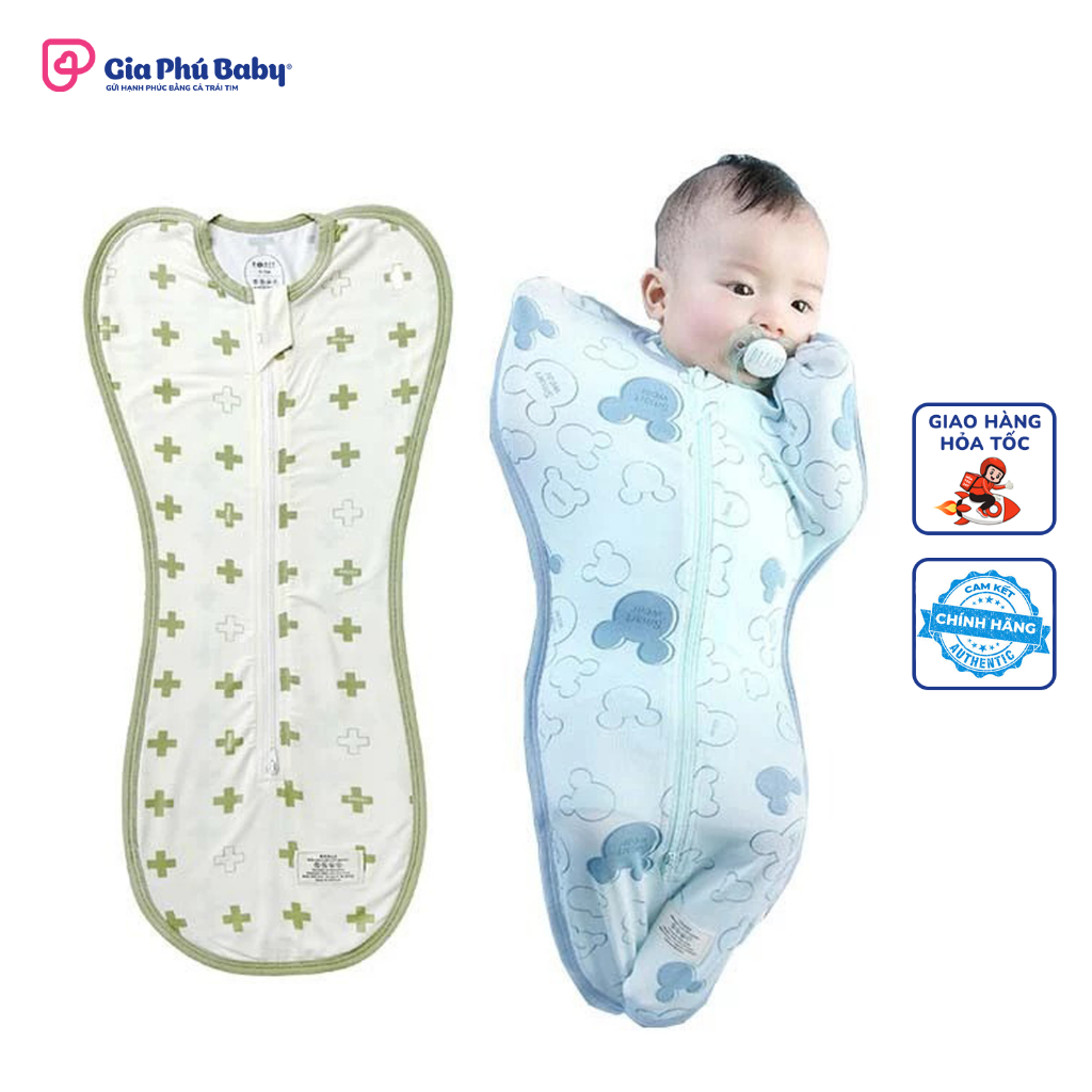 Nhộng Chũn Hrnee Chính Hãng – Cho Bé Sơ Sinh | Size 0–3M & 3–6M | Chất Liệu Thoáng Mát, An Toàn