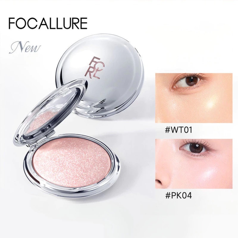 FOCALLURE Highlight 14gr Kem bắt sáng Lấp Lánh mịn ngọc trai lâu trôi