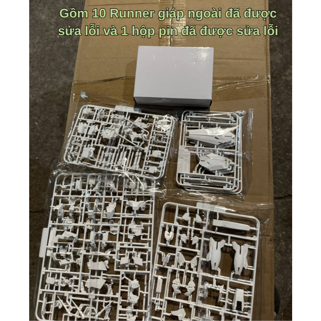 Phụ kiện thay thế MGEX Unicorn Gundam 2201 - 10 Runner + hộp pin