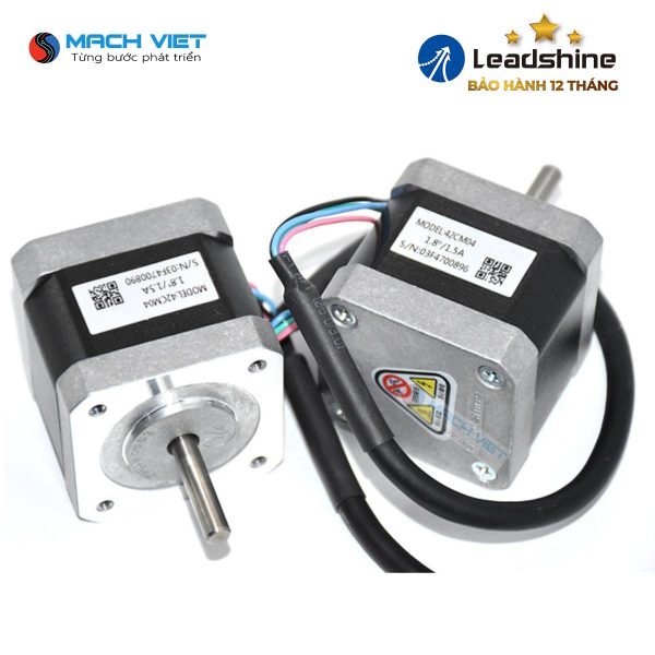 Động cơ bước chính hãng Leadshine size 42 nema17 42CM04 / 42CM06 / 42CM08