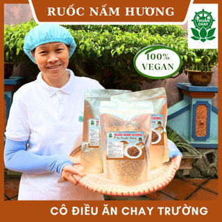 Ruốc Nấm Hương Chay - Chà Bông Nấm - Vị Truyền Thống Thơm, Ngon - Cô Điều Ăn Chay Trường