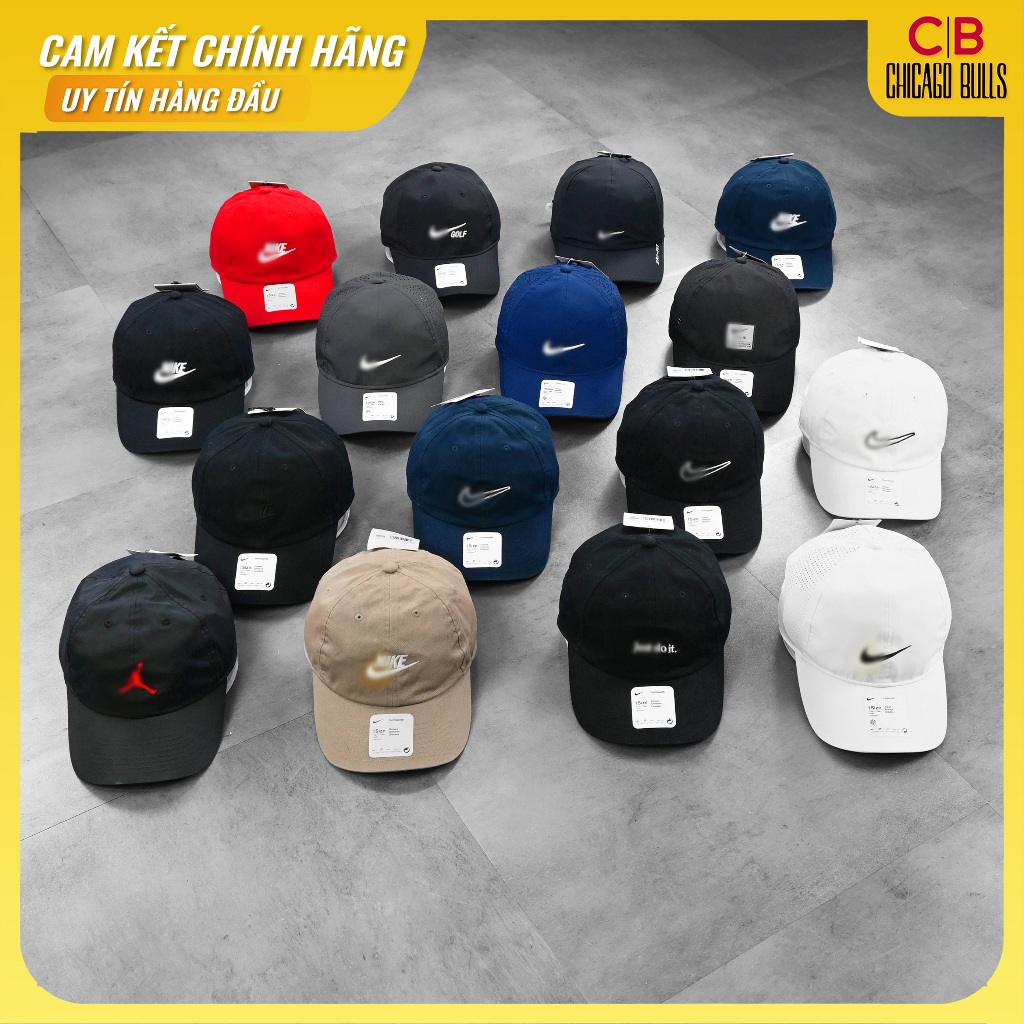 (𝗖𝗵𝗶́𝗻𝗵 𝗵𝗮̃𝗻𝗴 - Chicago Bulls) Mũ/Nón lưỡi trai NAI-KI HE86 LE91 - Có khóa kim loại điều chỉnh