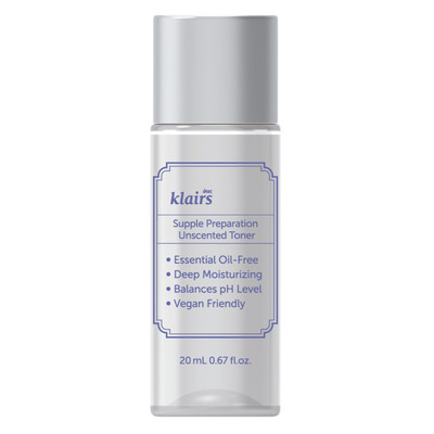 [QUÀ TẶNG KHÔNG BÁN] 1pcs Nước hoa hồng Dear, Klairs 20ml