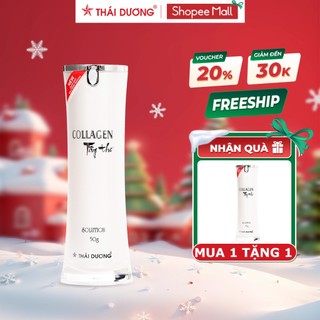   Mua 1 Tặng 1 Bộ Kem dưỡng ngày 30g Nước dưỡng  da COLLAGEN TÂY THI NEW 50g tặng 1 hộp cùng loại_Sao Thái Dương 