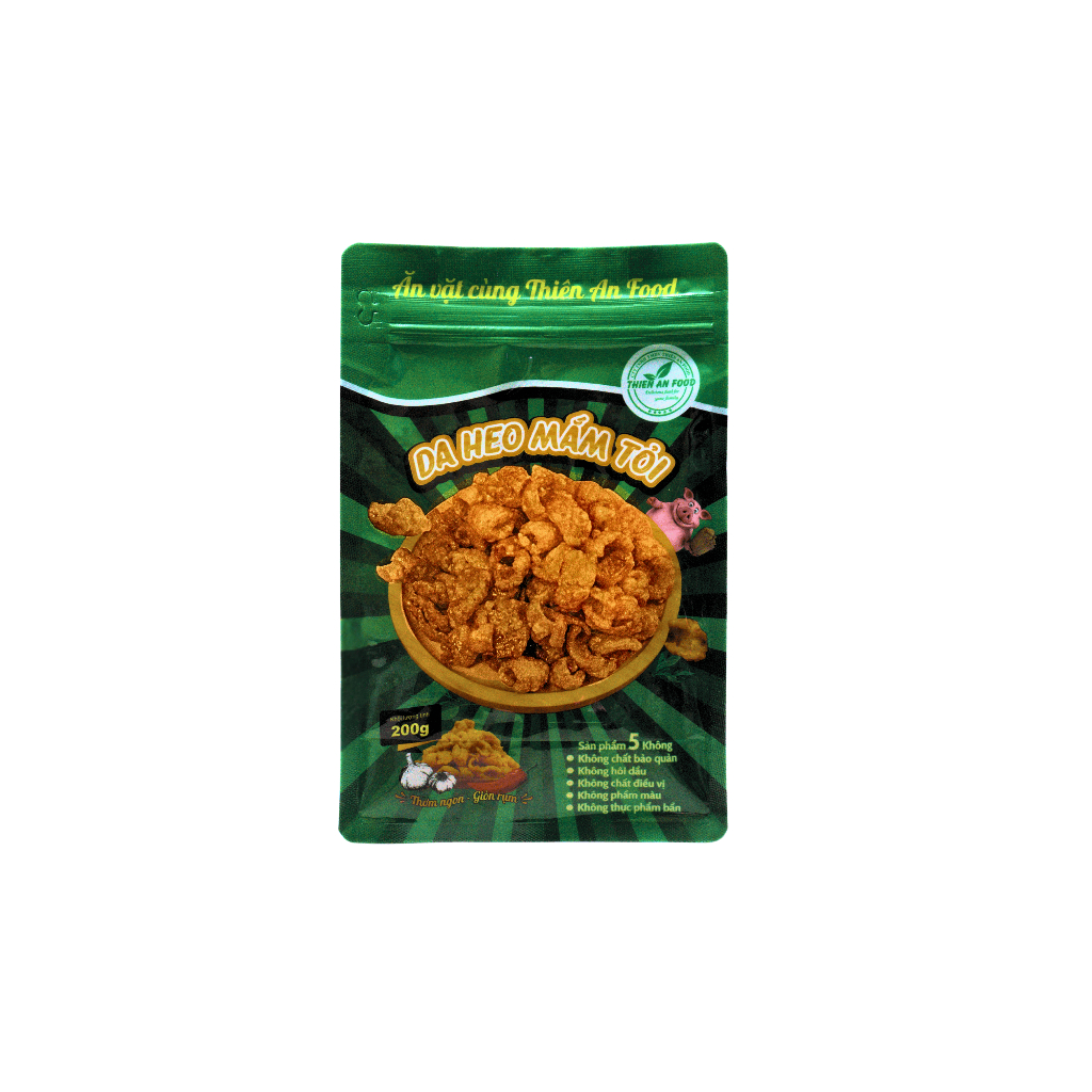 Thiên an food Da Heo Rim Mắm Tỏi