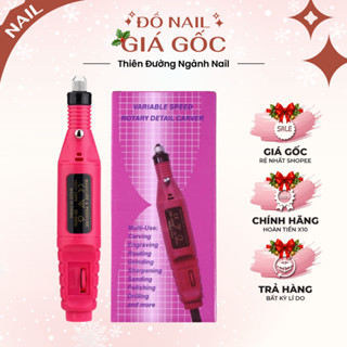  Máy mài móng mini - Máy mài nail cầm tay cho học viên làm cá nhân  Bảo hành 1 tháng  