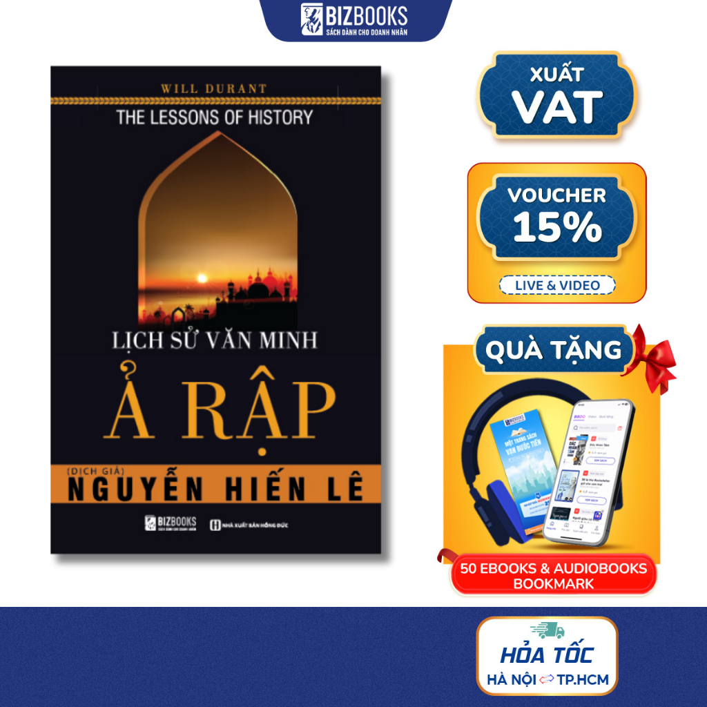 Sách Lịch Sử Văn Minh Ả Rập - Nguyễn Hiến Lê