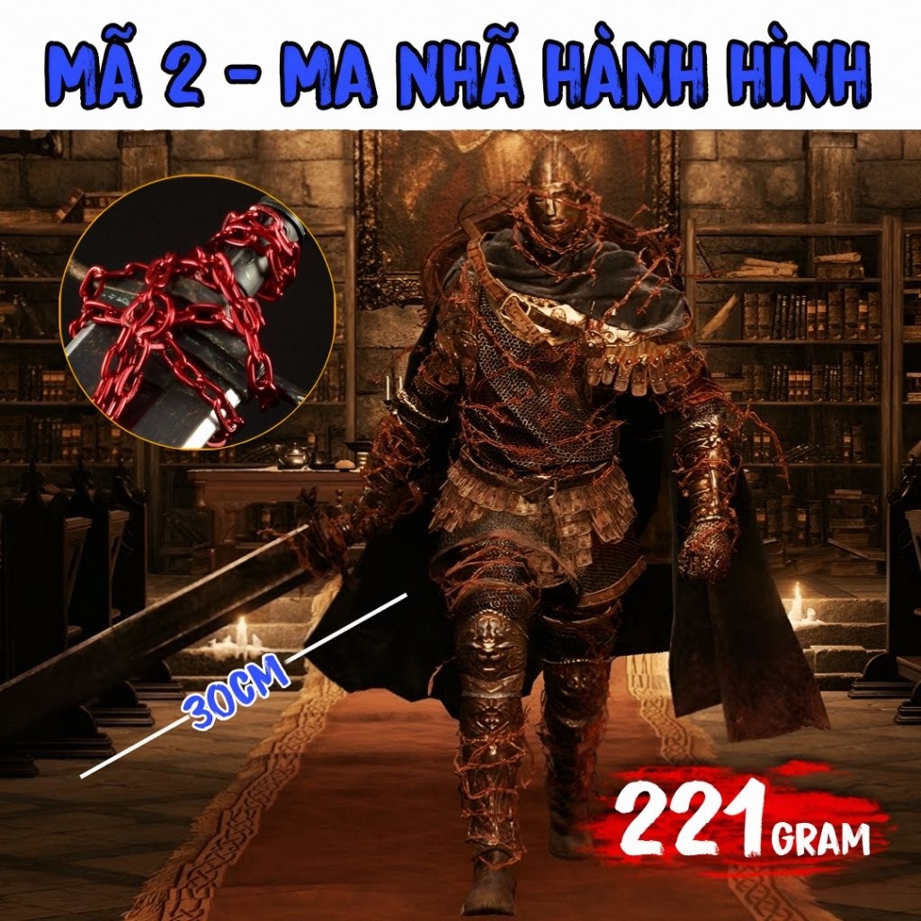 Mô hình trang bị Ma Nhã Hành Hình Elden Ring dài 30cm - Hoàng mô hình