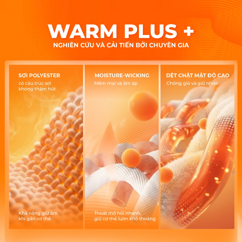 Áo body giữ ấm nữ CANIFA cổ tròn, cổ lửng và cổ cao giữ nhiệt WARM PLUS 6IT25W010 | BigBuy360 - bigbuy360.vn